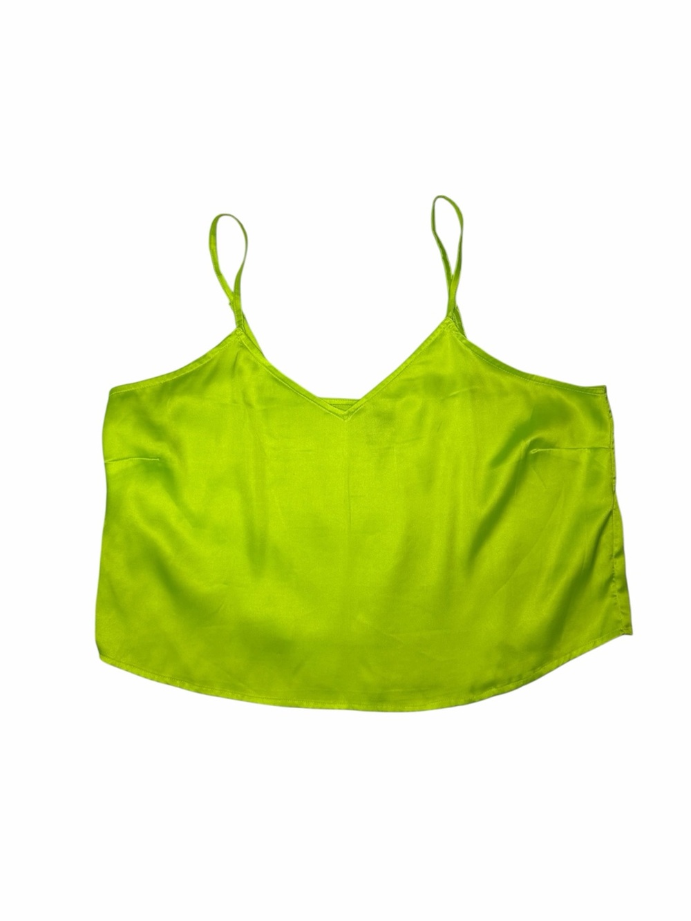 💚 ASOS Neon Lime Satin Cami 💚